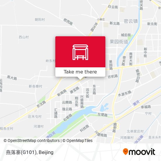燕落寨(G101) map