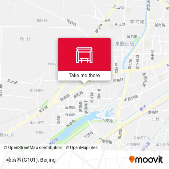 燕落寨(G101) map