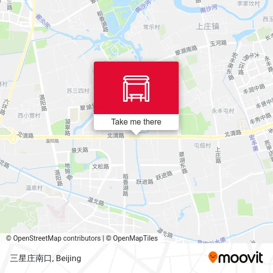 三星庄南口 map