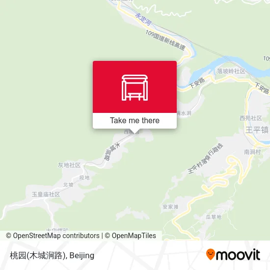 桃园(木城涧路) map