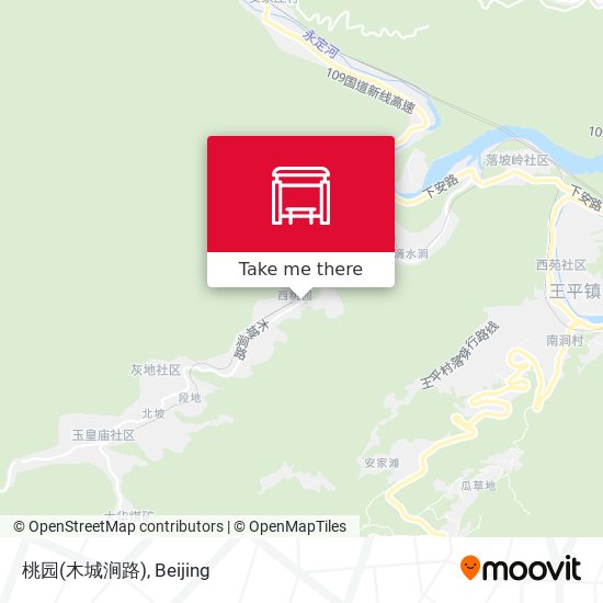 桃园(木城涧路) map