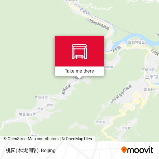 桃园(木城涧路) map