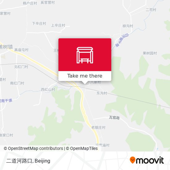 二道河路口 map