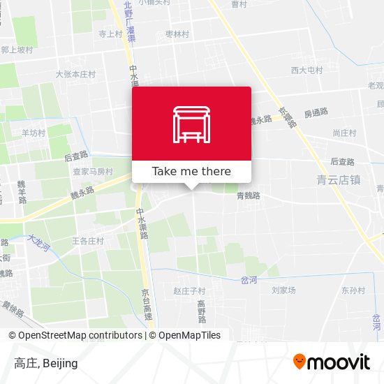 高庄 map