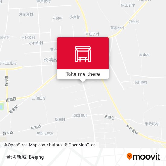 台湾新城 map