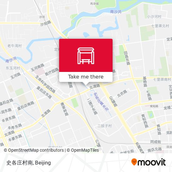 史各庄村南 map