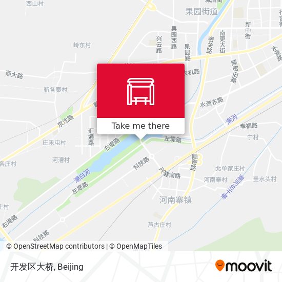 开发区大桥 map