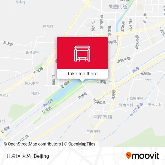 开发区大桥 map