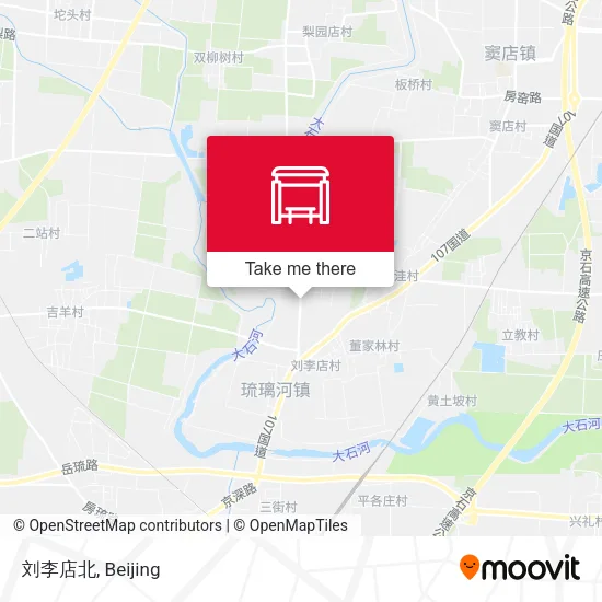 刘李店北 map
