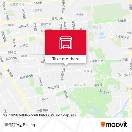新都东站 map