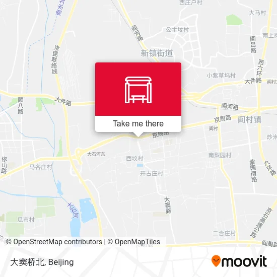 大窦桥北 map