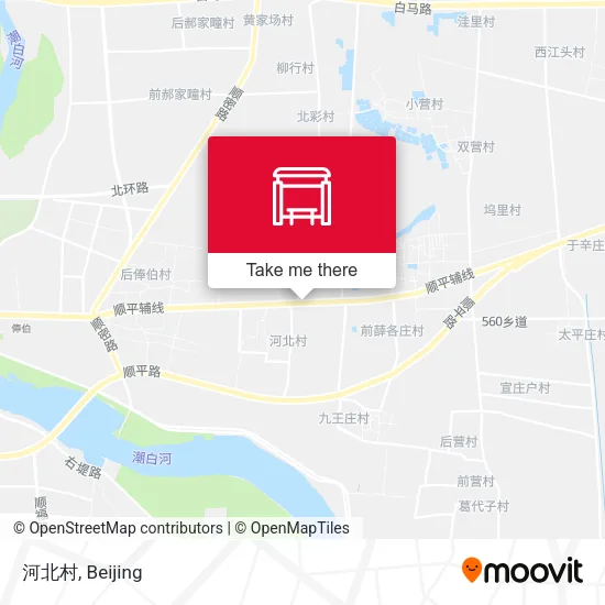 河北村 map