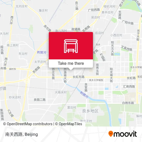 南关西路 map
