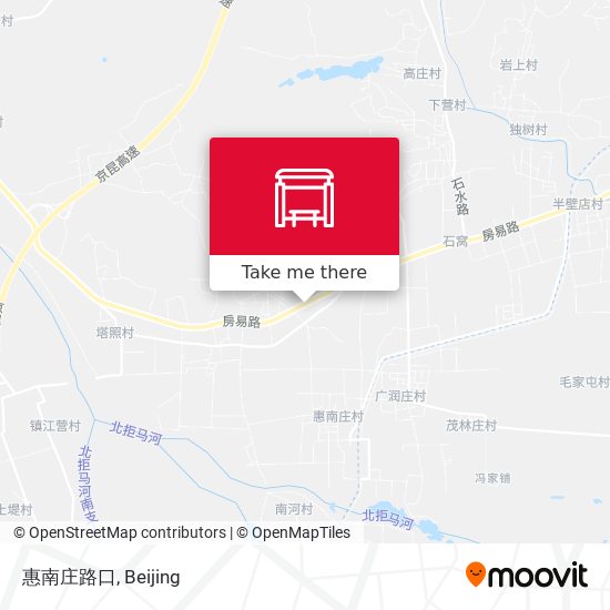 惠南庄路口 map