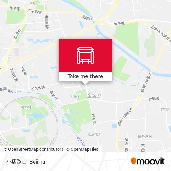 小店路口 map