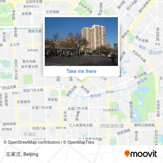 左家庄 map