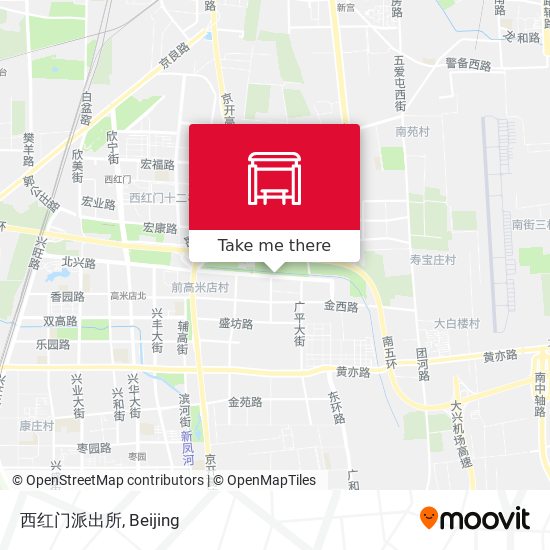 西红门派出所 map
