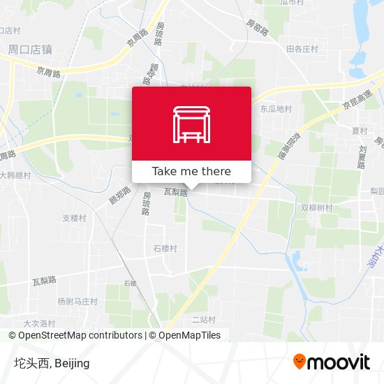 坨头西 map