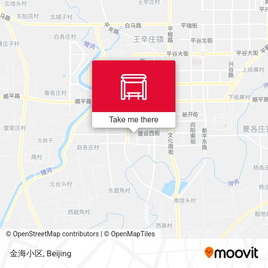 金海小区 map