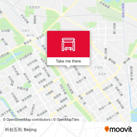 科创五街 map