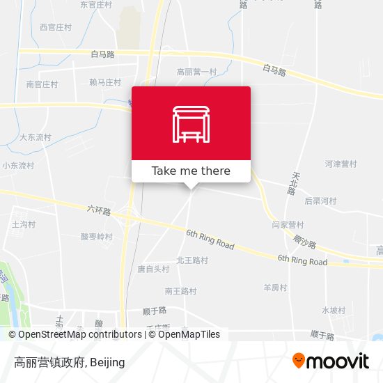 高丽营镇政府 map