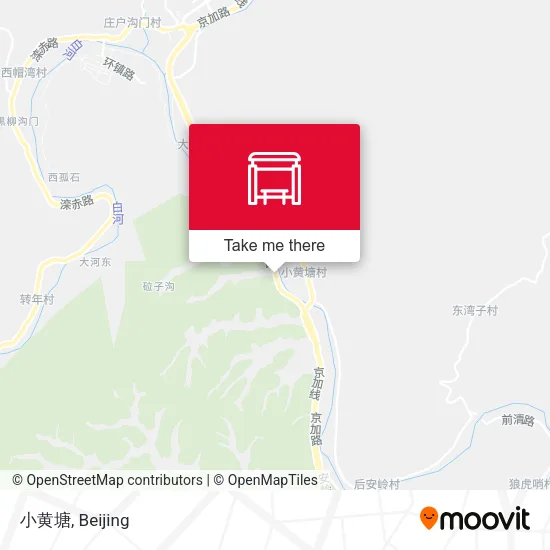 小黄塘 map