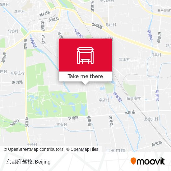京都府驾校 map
