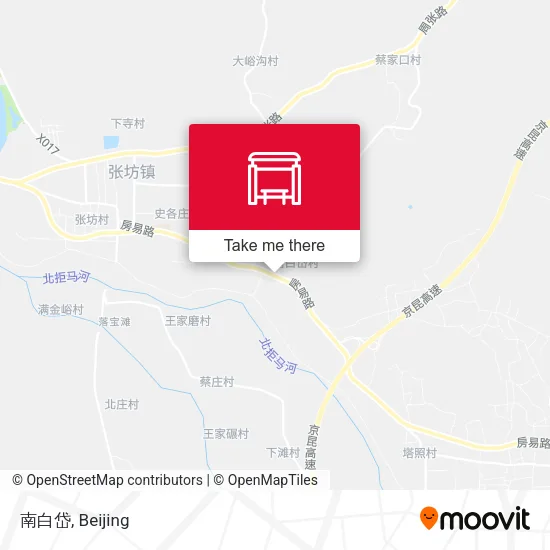南白岱 map