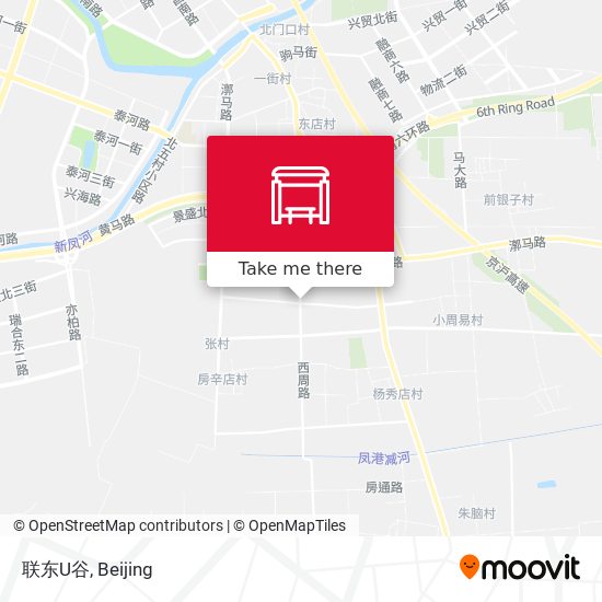 联东U谷 map