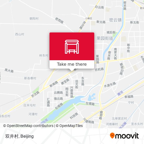 双井村 map