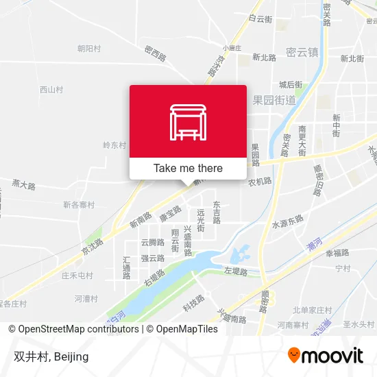 双井村 map