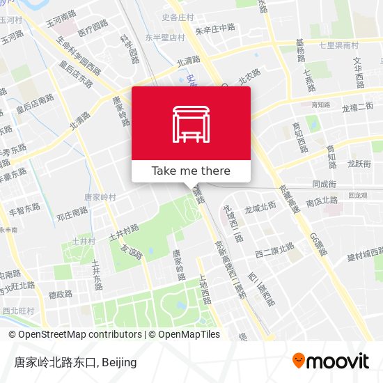 唐家岭北路东口 map
