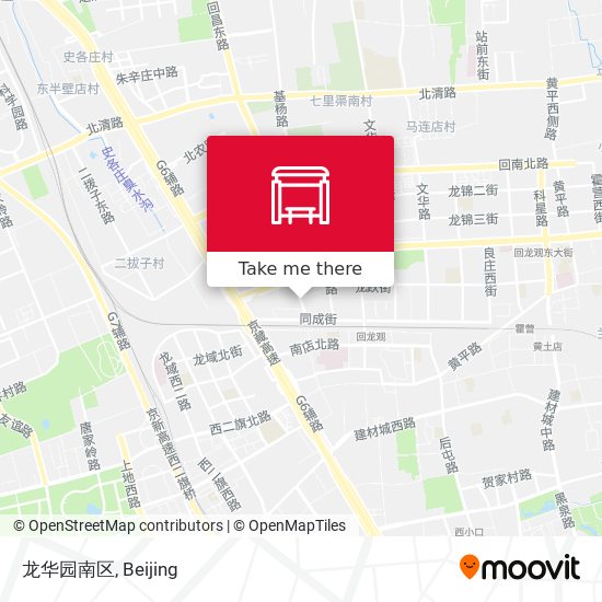 龙华园南区 map