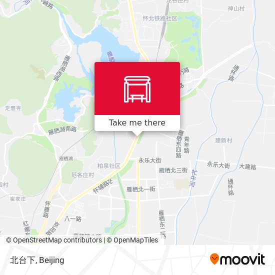 北台下 map