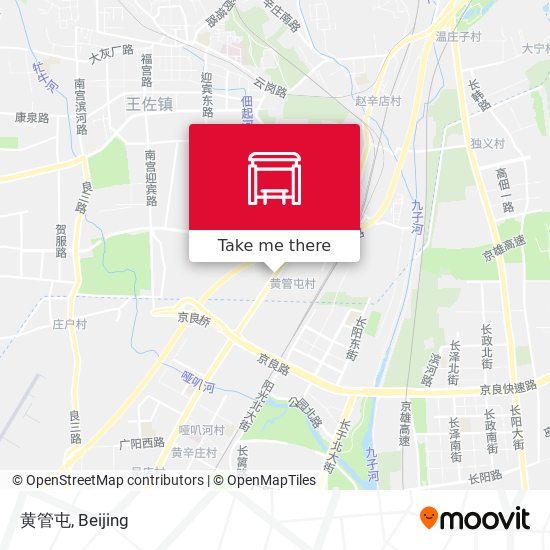黄管屯 map