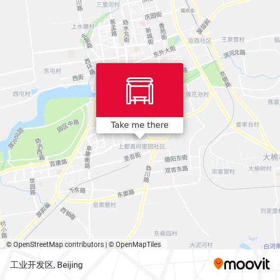 工业开发区 map