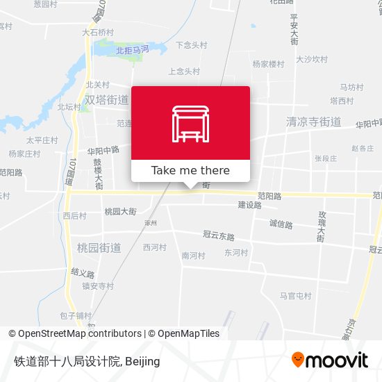 铁道部十八局设计院 map