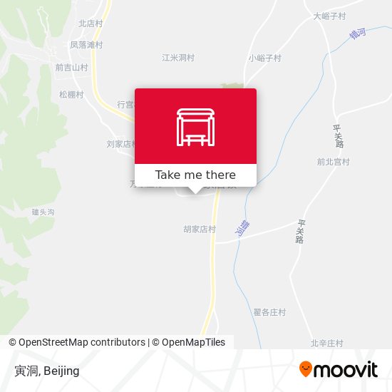寅洞 map