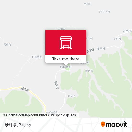 珍珠泉 map