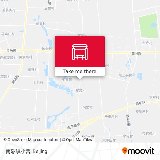 南彩镇小营 map