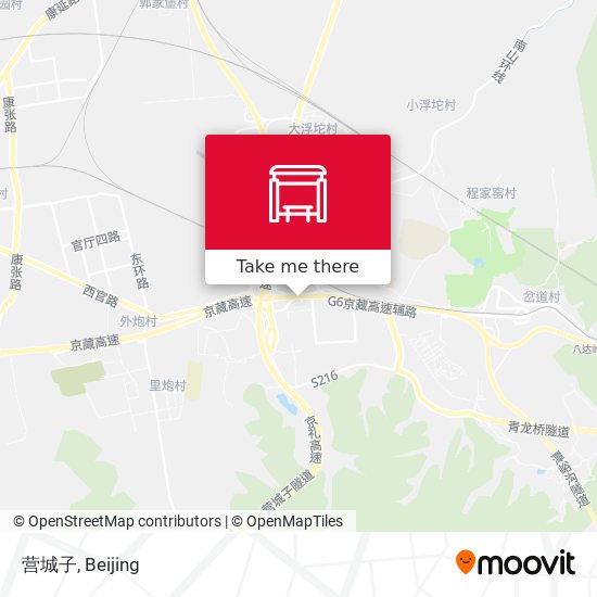 营城子 map