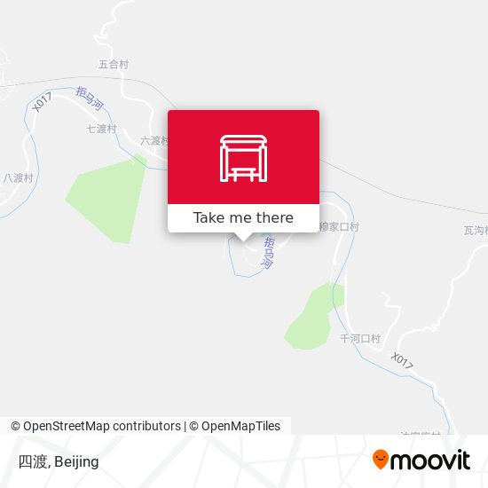 四渡 map