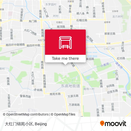 大红门锦苑小区 map