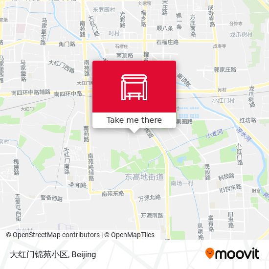 大红门锦苑小区 map