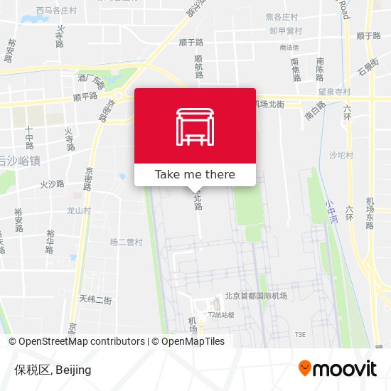 保税区 map
