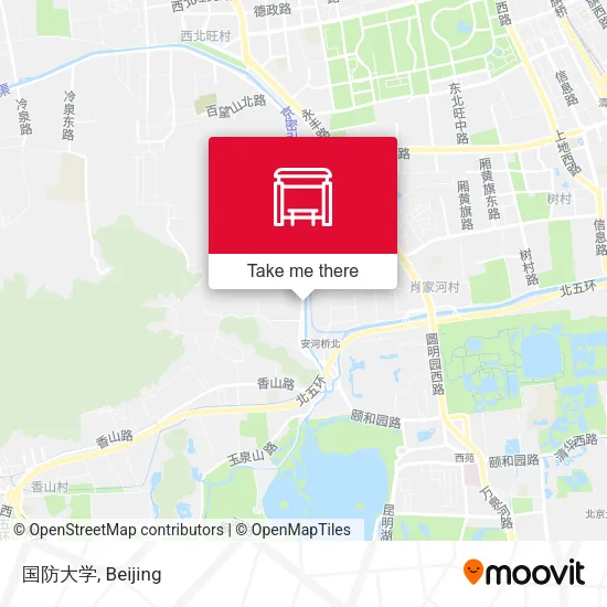 国防大学 map