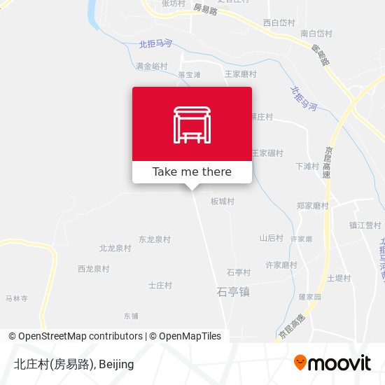北庄村(房易路) map