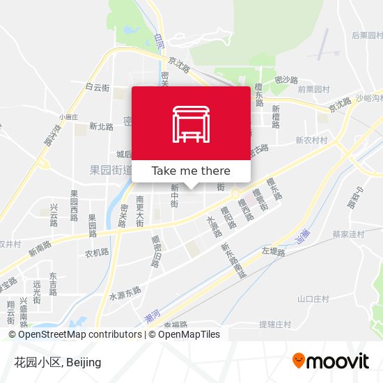 花园小区 map