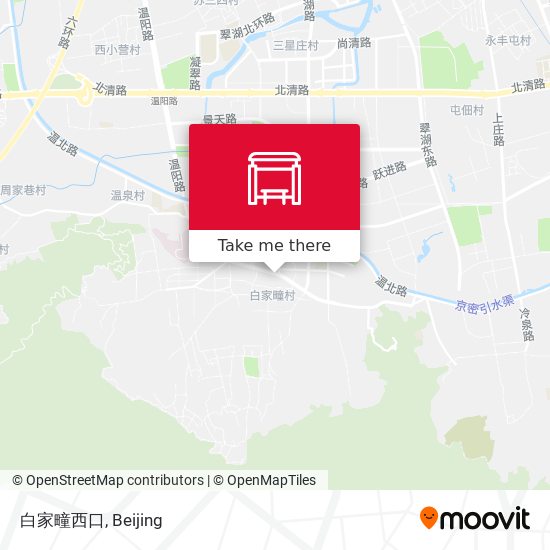 白家疃西口 map
