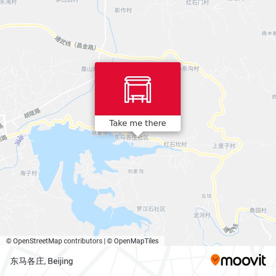 东马各庄 map